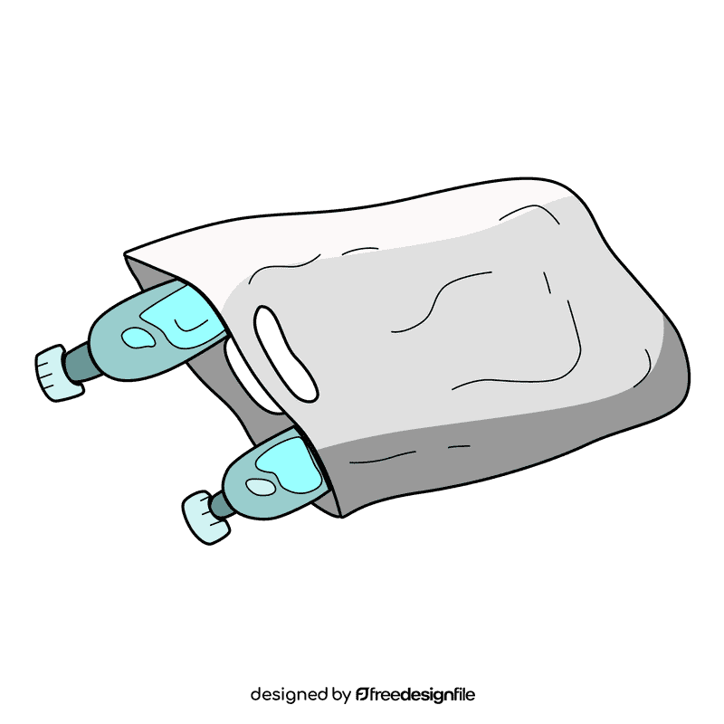 Plastic Bag Fall clipart