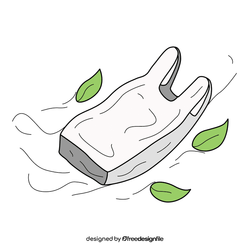 Plastic Bag Flying clipart