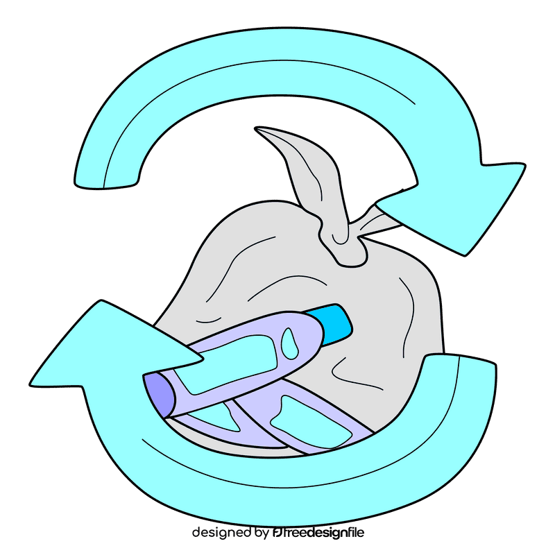 Plastic Bag Recycle clipart