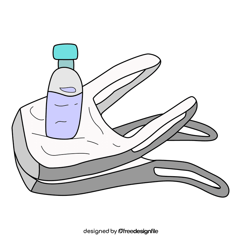 Plastic Bag Stacked clipart