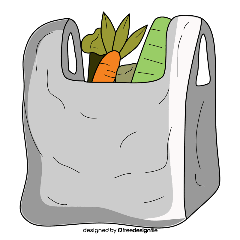 Plastic Bag Vegetable clipart