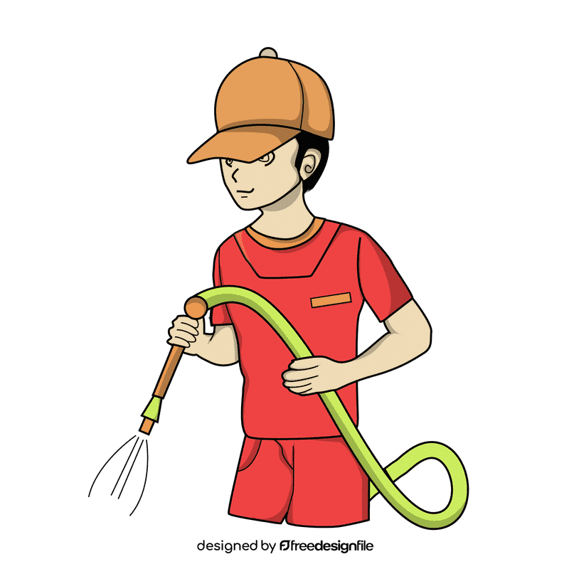 Pressure washer cleaner clipart