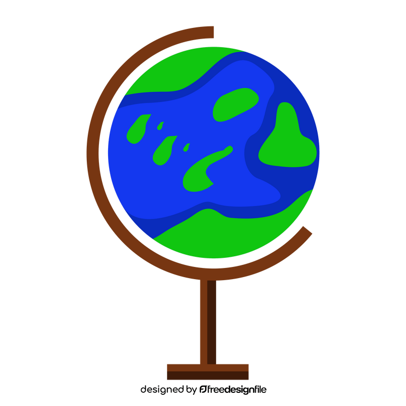Earth globe clipart