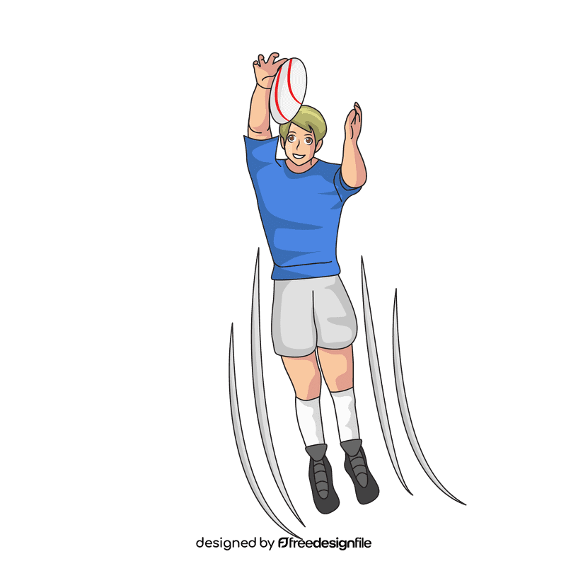 Rugby Jump clipart
