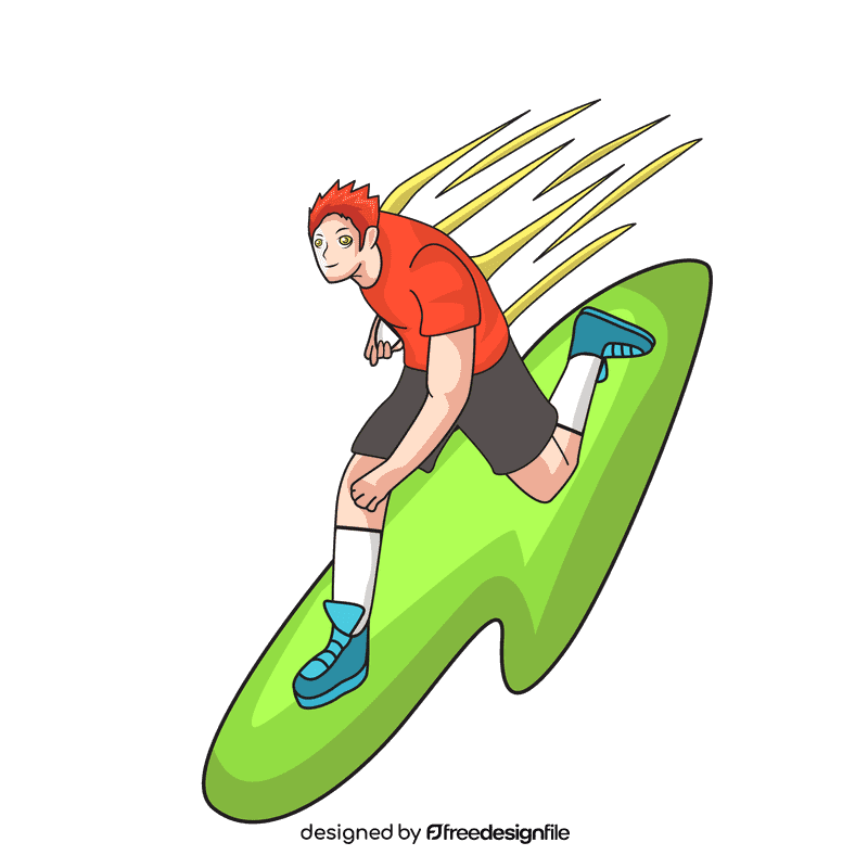 Rugby Run Score clipart