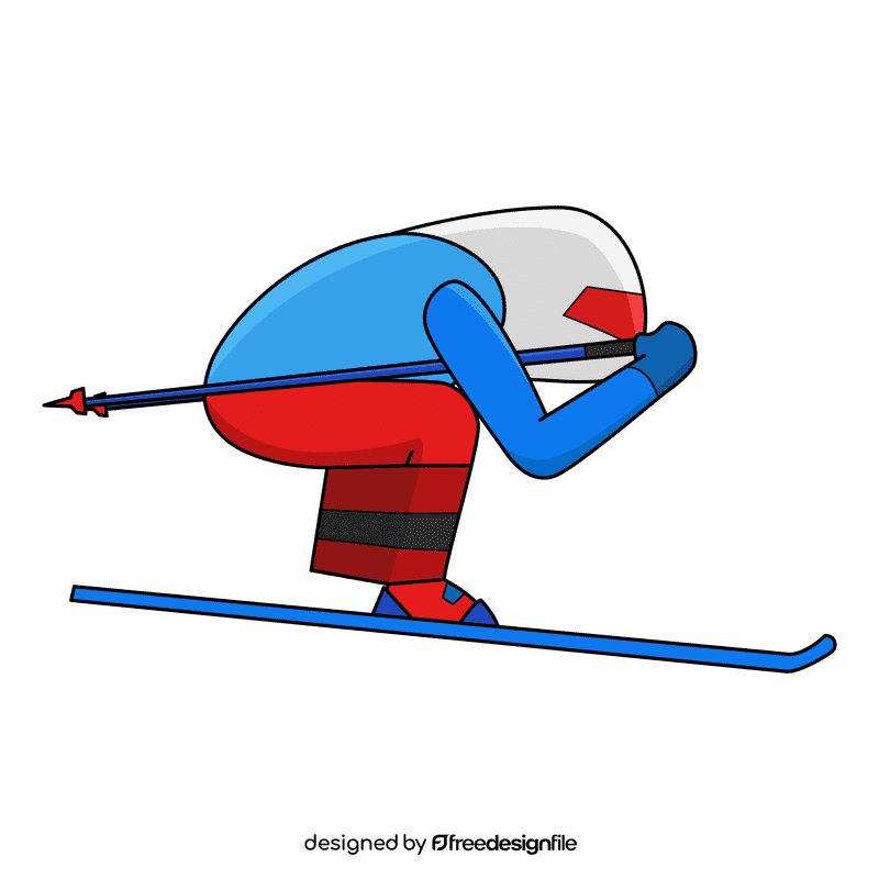 Skiing Speed Skiing clipart