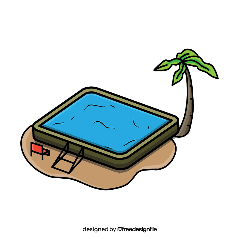 Swimming pool Summer clipart