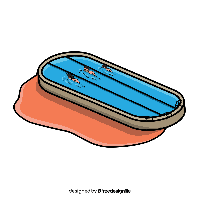 Swimming pool Swim Race clipart