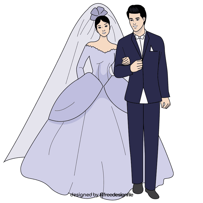 Wedding day clipart