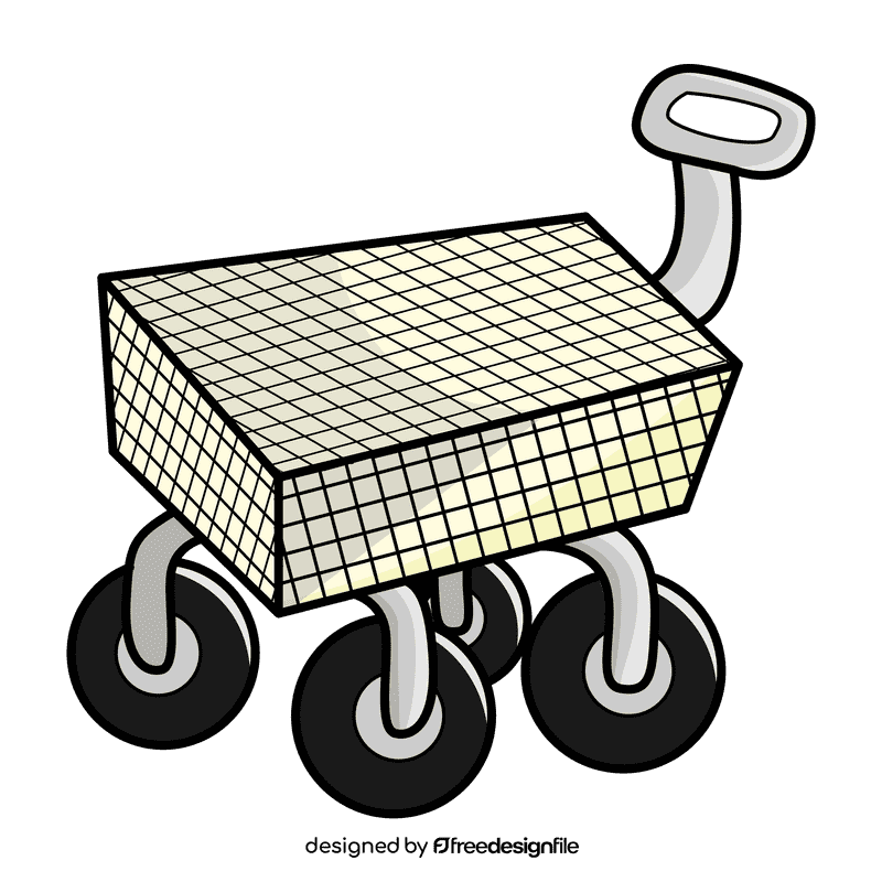 Wheelbarrow classic clipart