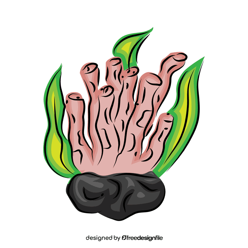 Coral reef Tube clipart