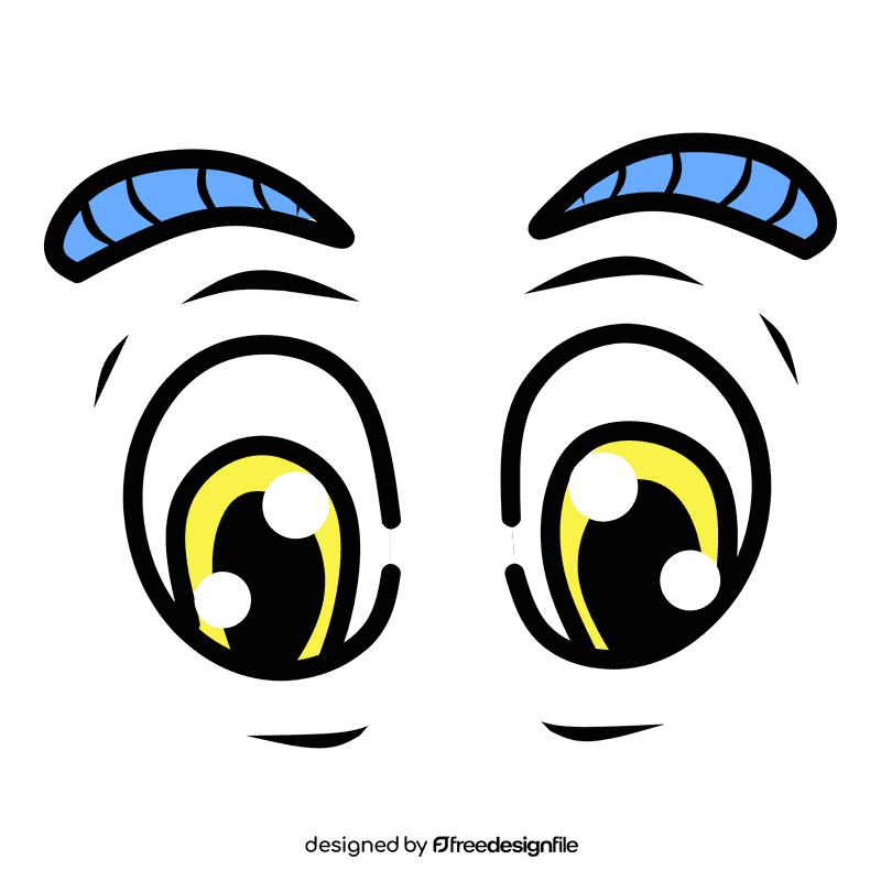 Eyes Cartoon Happy clipart