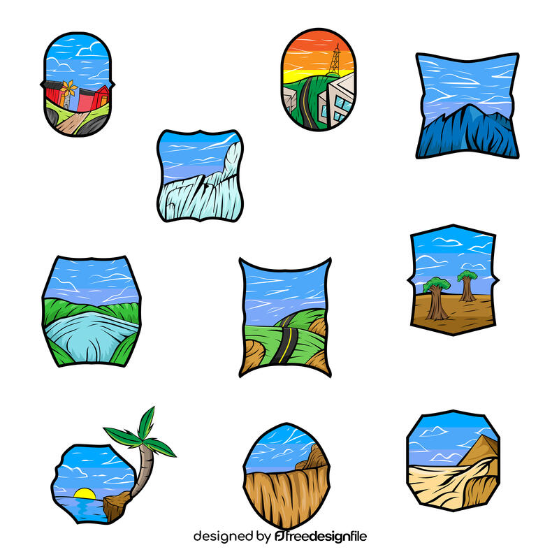 Horizon Set vector