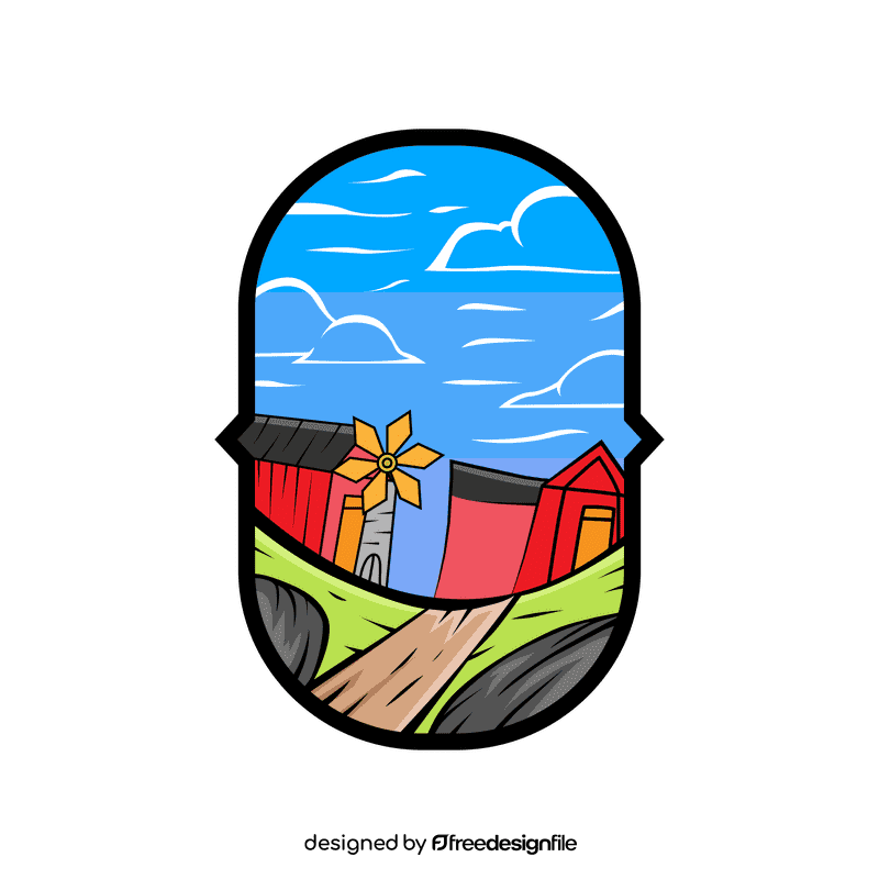 Horizon Farm clipart