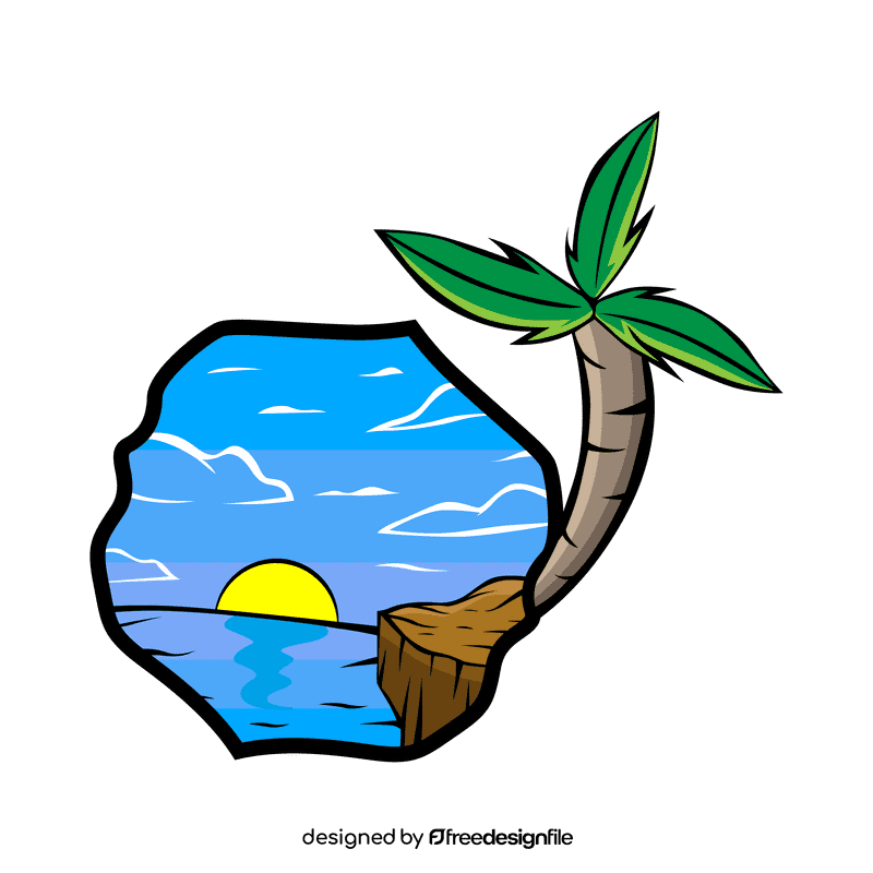 Horizon Sea clipart