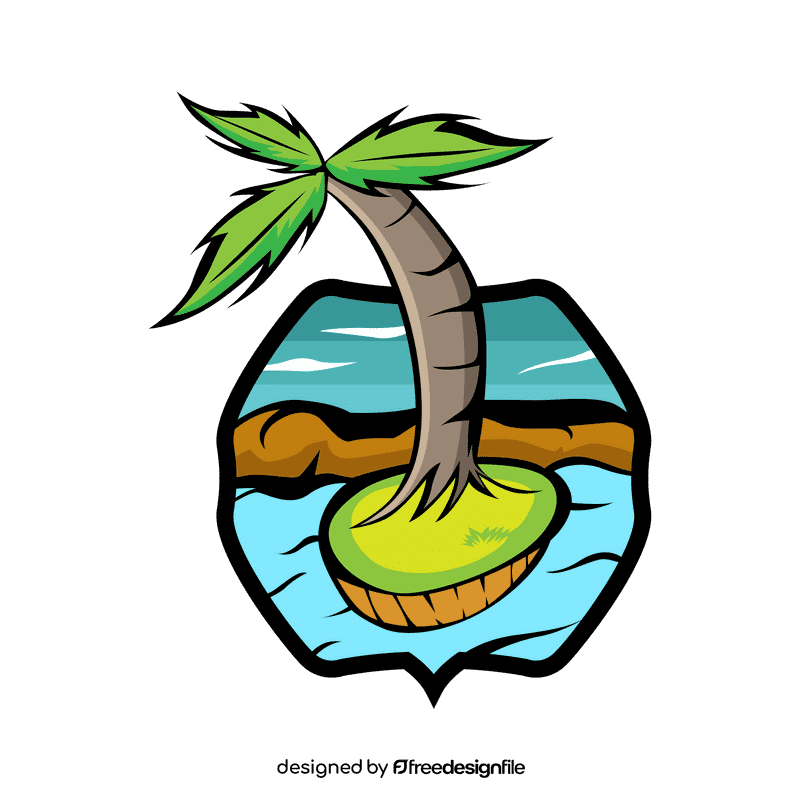 Oasis Oasis Island clipart