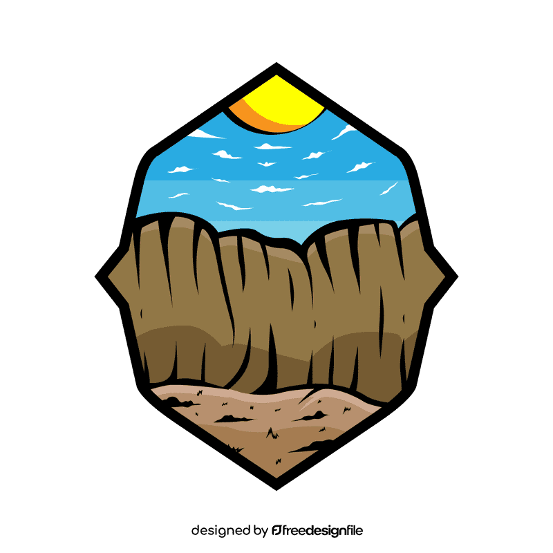 Savana Cliffs clipart