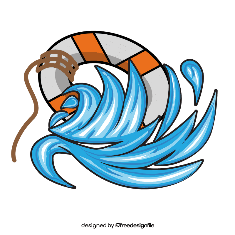 Sea Wave Buoy clipart