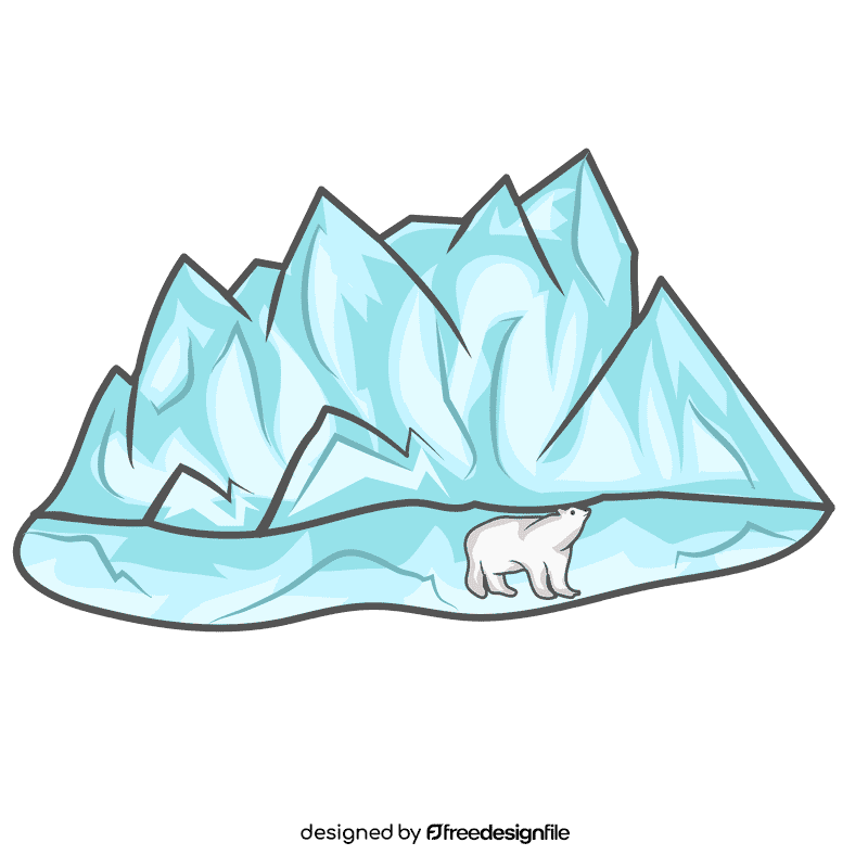 Snowy Mountain Bear clipart