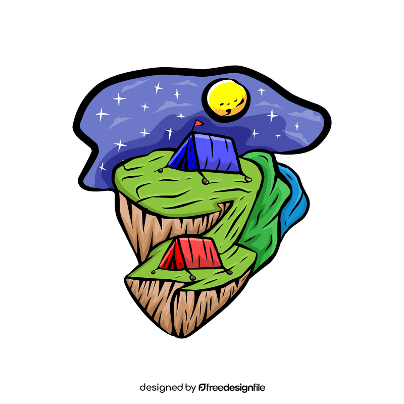 Starry Night Camp clipart