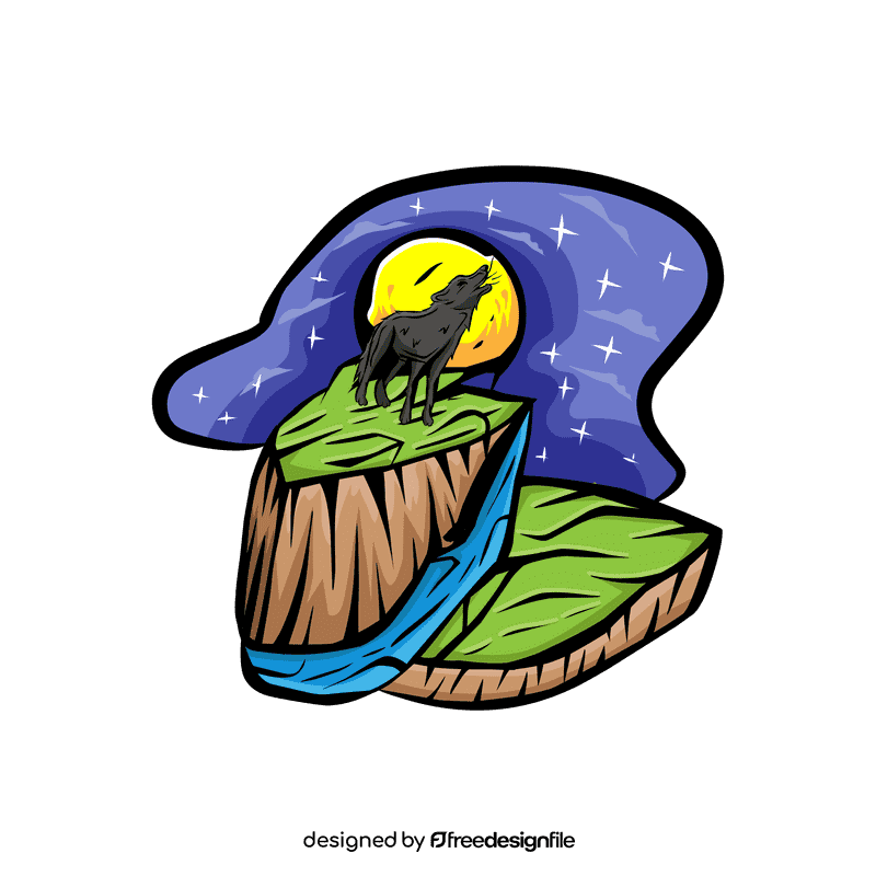 Starry Night Howl clipart