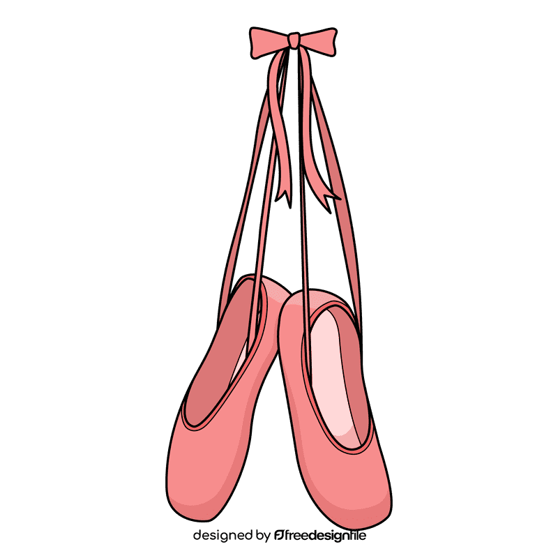 Ballet Shoes Hanging clipart