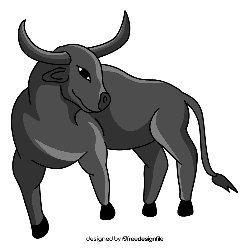 Bull alert clipart