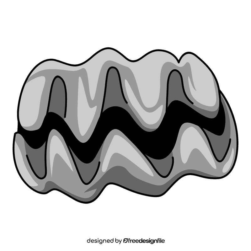 Clam giant clam clipart