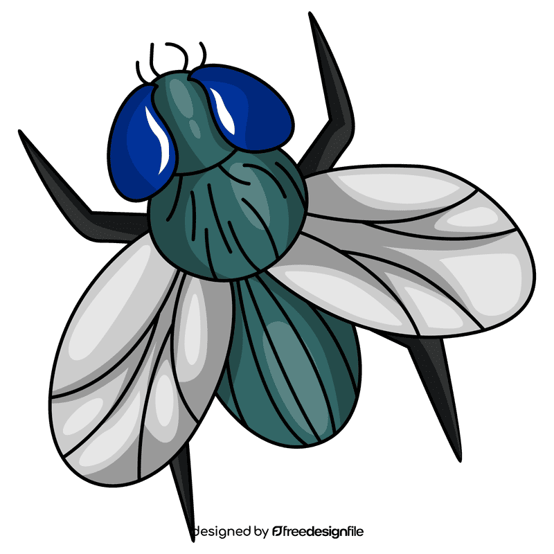 Housefly blackfly clipart