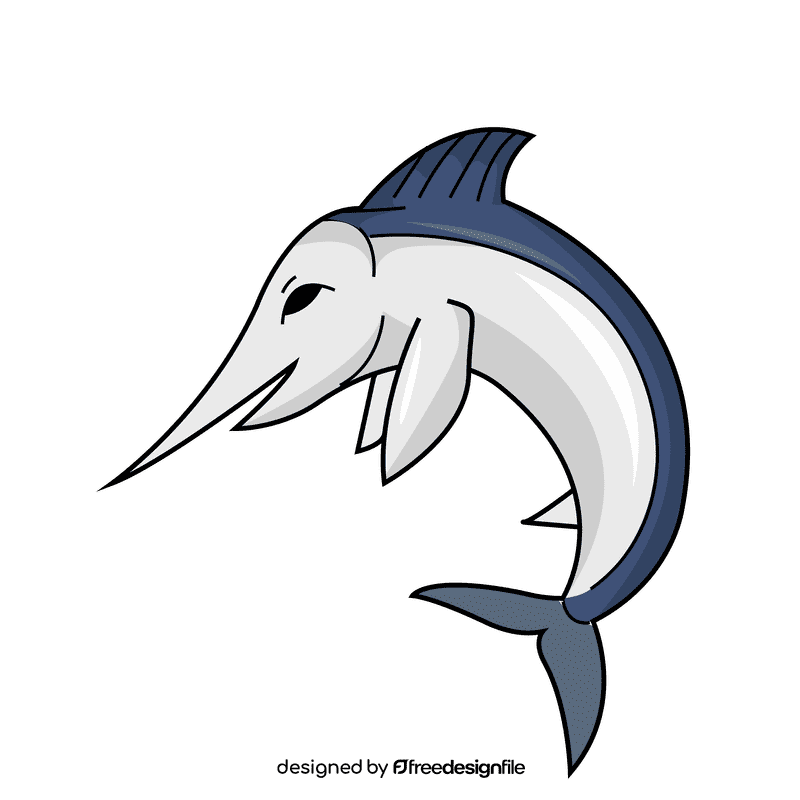 Swordfish clipart