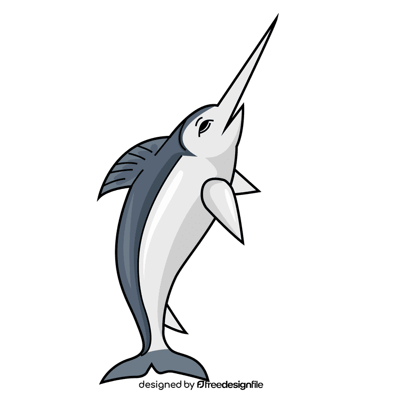Swordfish clipart