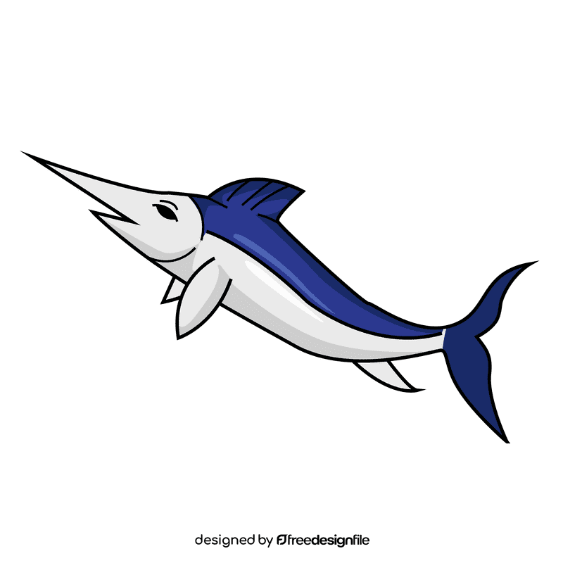 Swordfish clipart