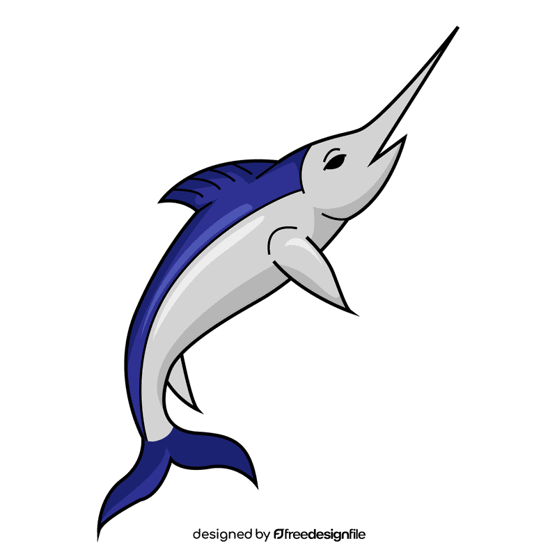 Swordfish clipart