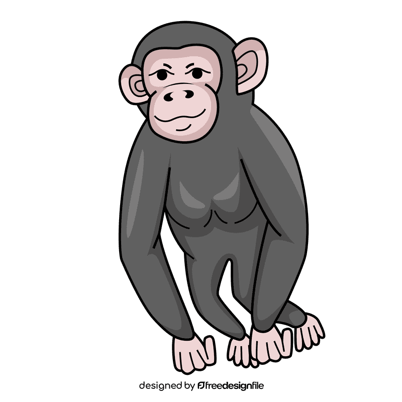 Chimpanzee clipart