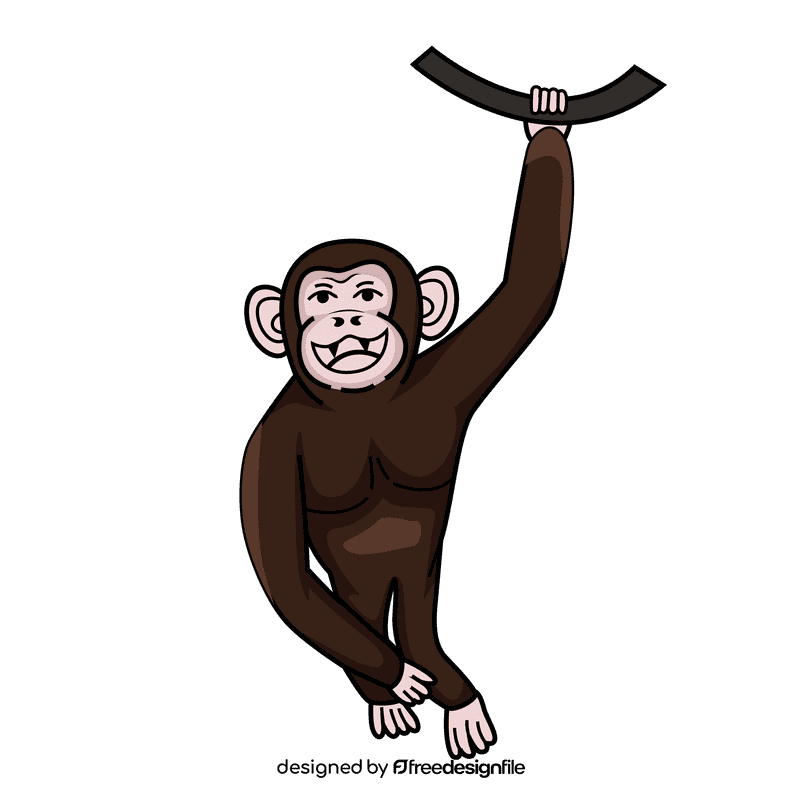Chimpanzee clipart