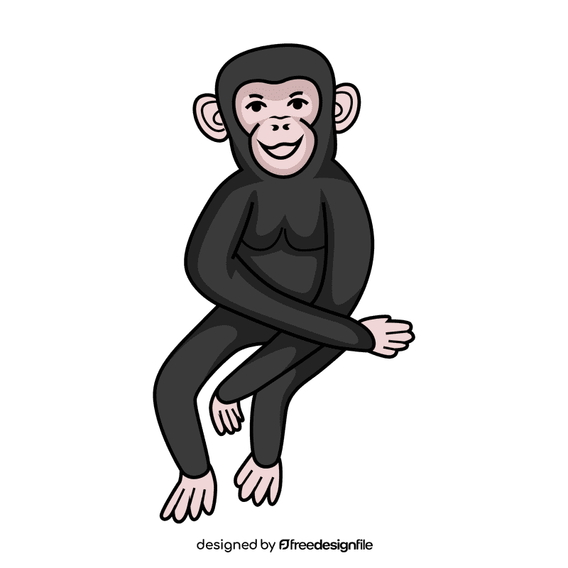 Chimpanzee clipart