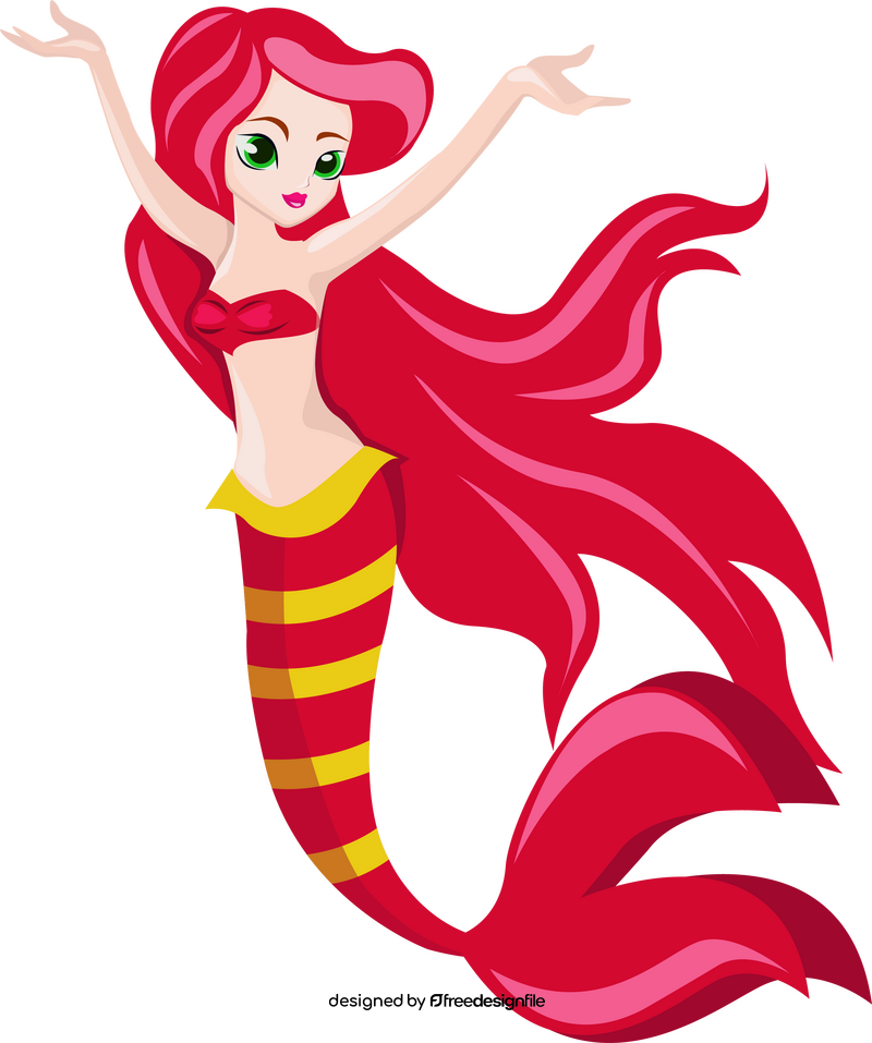 Free mermaid clipart
