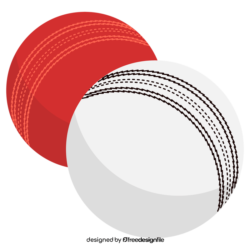 Cricket ball clipart