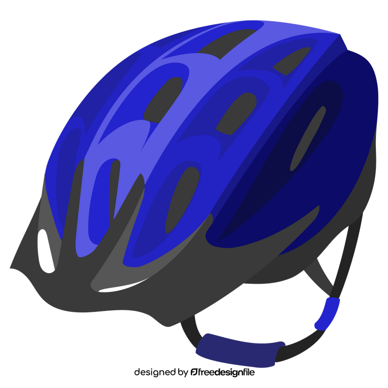 Cycling helmet clipart