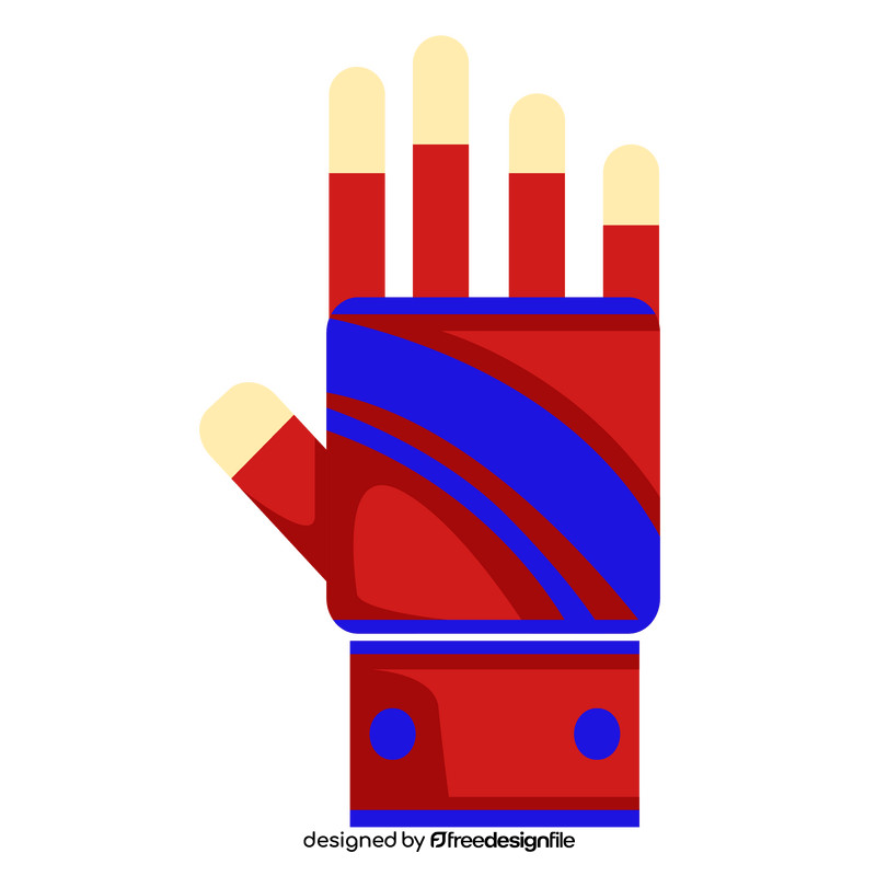 Fencing gloves clipart