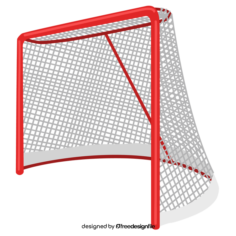 Hockey net clipart