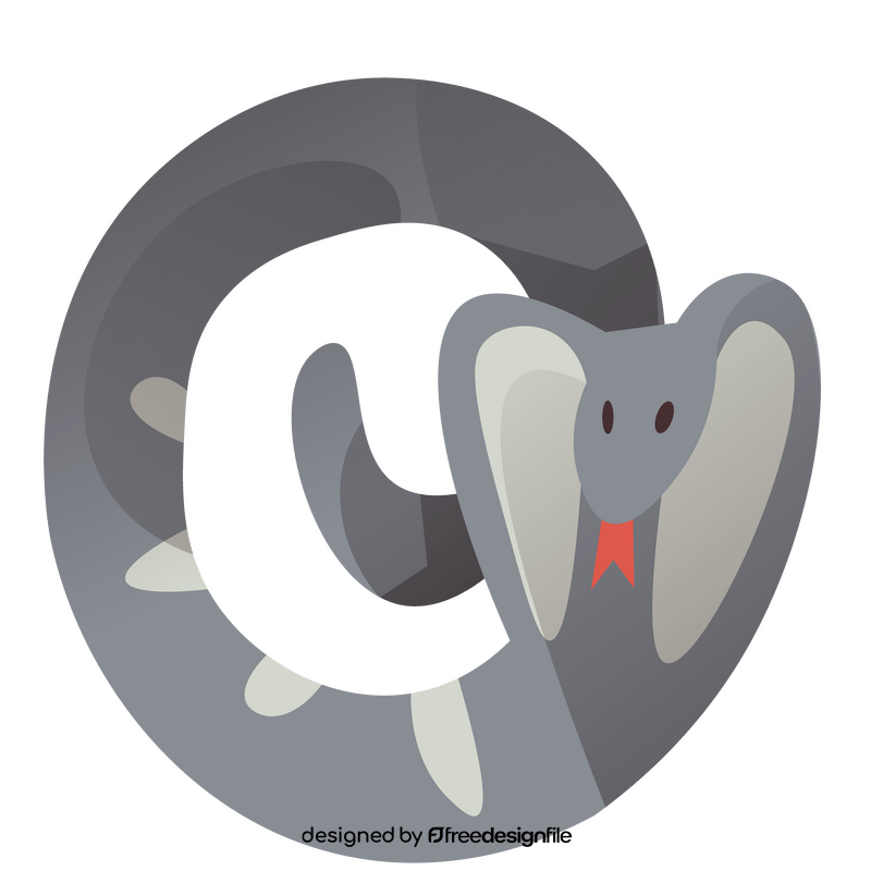 Cobra spiral clipart