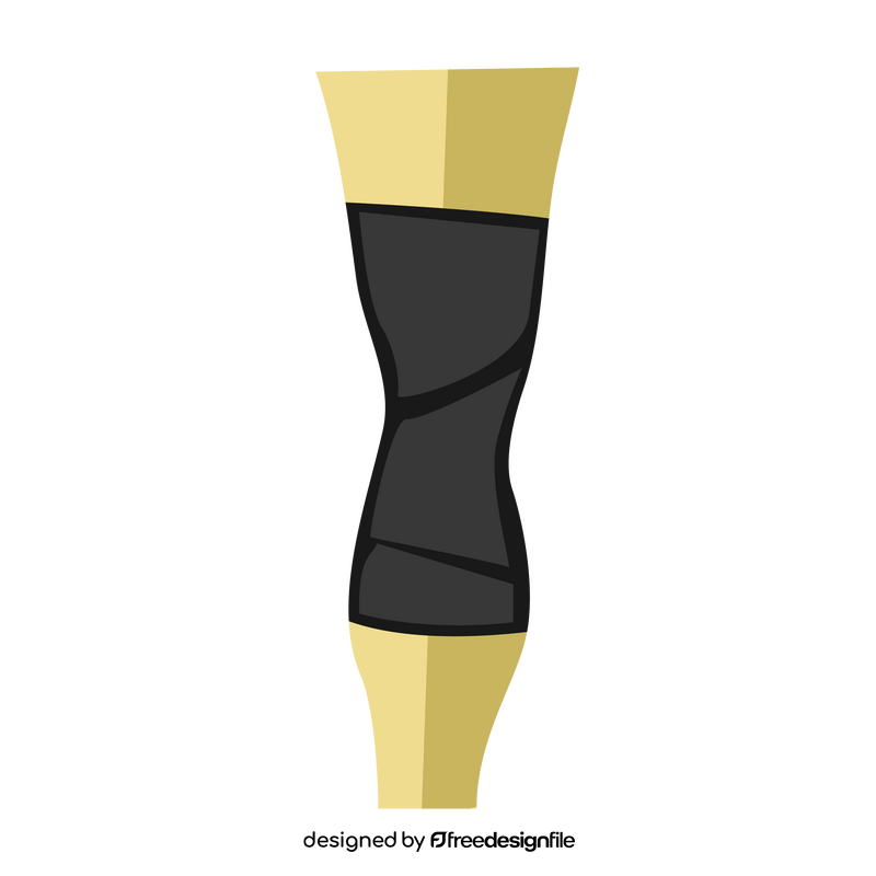 Mma knee support clipart