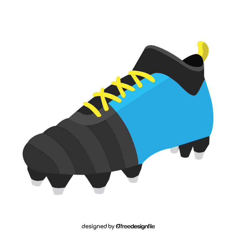 Rugby boots clipart