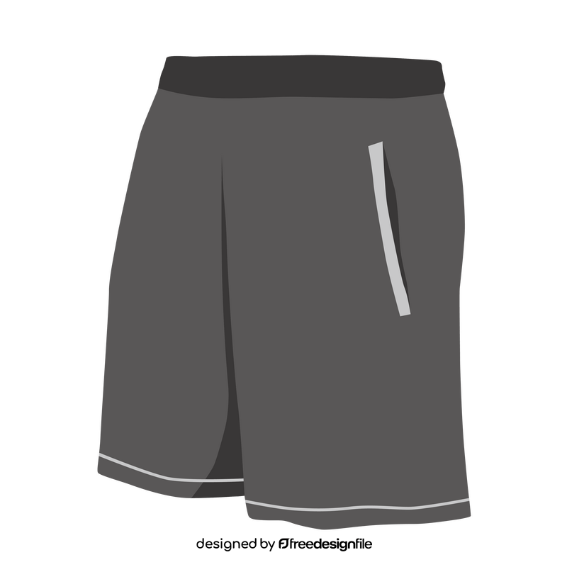 Table tennis shorts clipart
