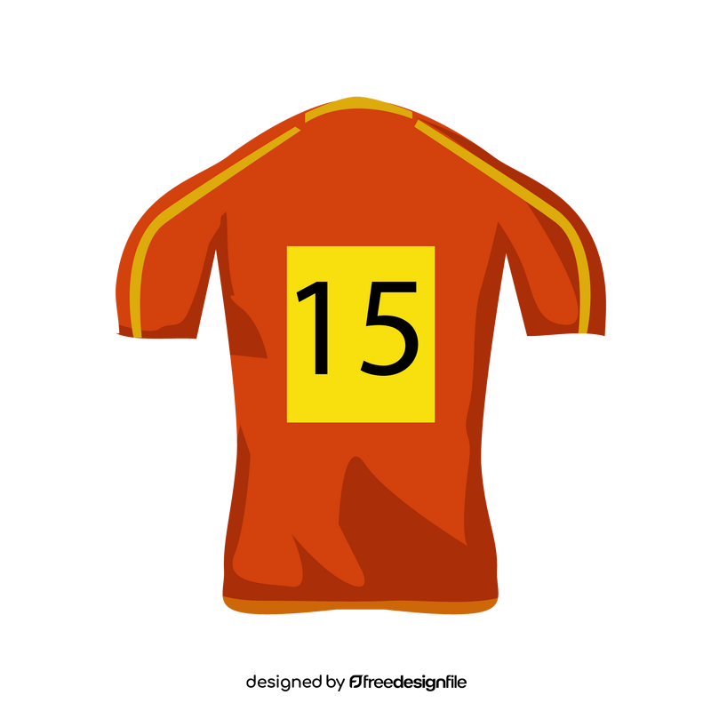 Track and field uniform clipart
