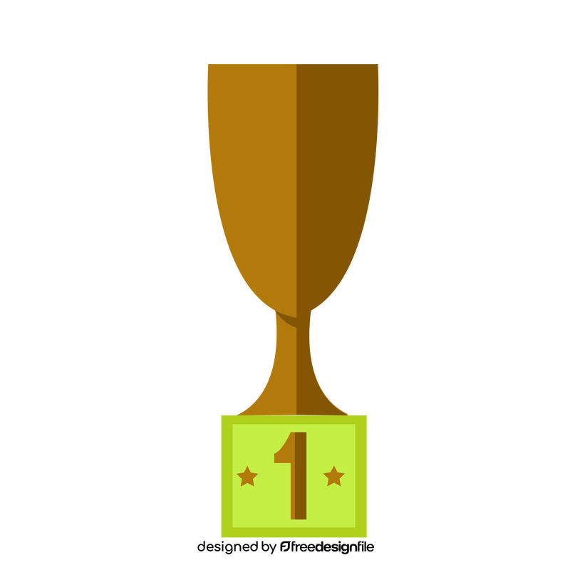 Waterpolo trophy clipart