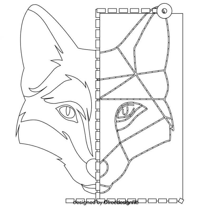3d scanning black and white clipart