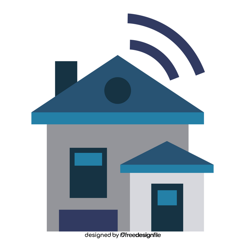 Smart Home artificial intelligence clipart