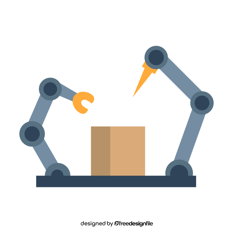 Artificial Intelligence Manufacturing Intelligence technology clipart